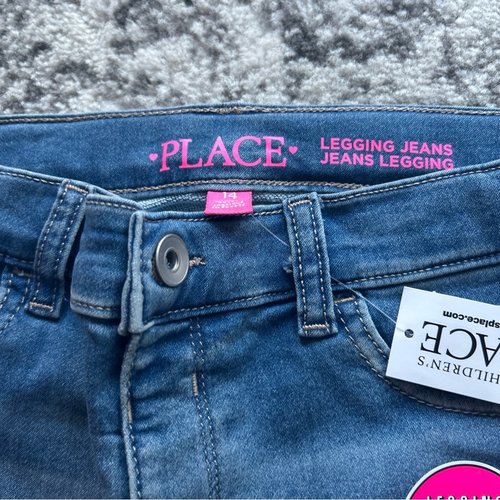The Children's Place Blue Leggings Stylish Bottoms - Picture 5 of 5